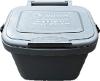 Grey indoor food waste caddy