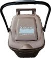 Brown outdoor food waste caddy